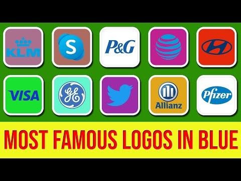 Famous Blue Logos and Their Trusted Appeal