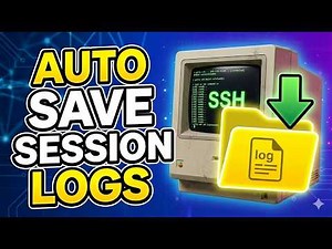 💾 How to AUTOMATICALLY SAVE SESSION LOGS for Every Session (Step by Step)