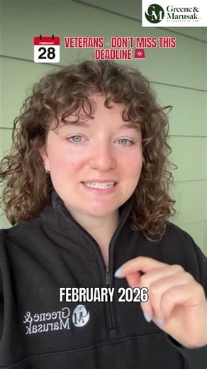 Veterans — Don’t Miss This Deadline! 🚨