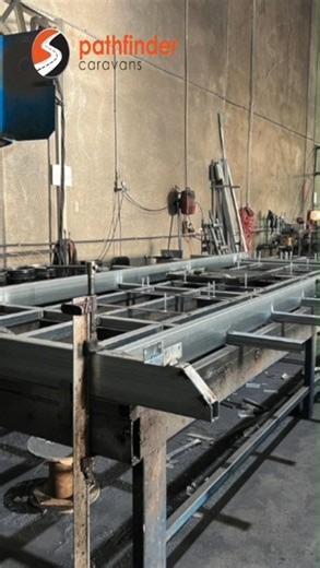 🔧 Stage 1: Building the Backbone The chassis is the heart of every Pathfinder build, designed to handle tough terrain, support the weight of your adventures, and keep you steady wherever the road leads. This is the moment the journey begins. From here, every bolt, weld, and detail brings us one step closer to the finished van. This is where the vision starts becoming real. Stay tuned the transformation has officially begun! #pathfindercaravans #urbantrek #builtforadventure | Pathfinder Caravans