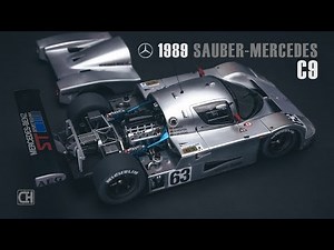 Building Tamiya 1989 Sauber-Mercedes C9 Scale Model Assembly Kit