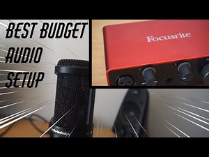 Best budget XLR Microphone setup with Tutorial