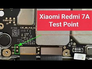 Xiaomi Redmi 7A Test Point | EDL Mode, Unbrick & FRP Bypass.