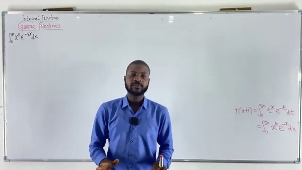 How To Solve Integrals Using Gamma Function 3 of 6