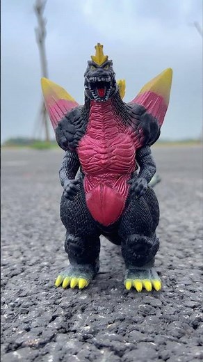 Baby Godzilla helps Kong fight Bandai Godzilla | Kong vs Godzilla Toy #shorts