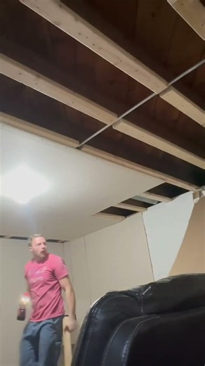 Drywall FAIL #diy #shorts #fail