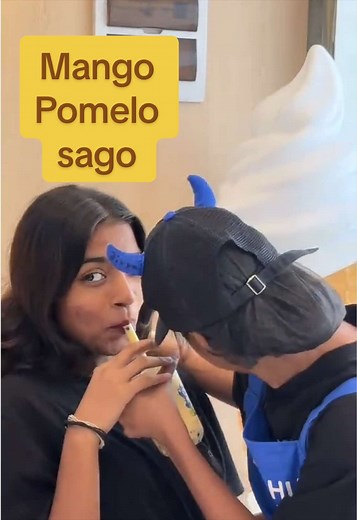 When we have Regular customer 🥰🥰🥰 Try our most famous Mango pomelo sago #fyp #fypシ #viral #kohuwala #viralvideo