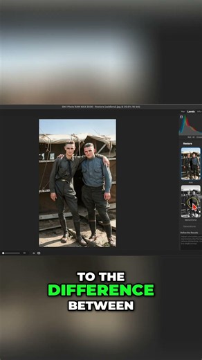 Photo Restoration in ON1 Photo RAW 2026.4 #on1photoraw #photoshop #restoreai