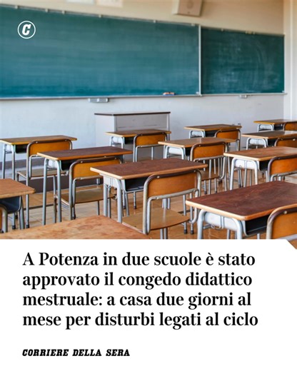 A Potenza il congedo didattico mestruale entra ufficialmente nelle scuole: il liceo “Quinto Orazio Flacco” e l’istituto “Da Vinci-Nitti” hanno adottato un provvedimento che consente alle studentesse di assentarsi fino a due giorni al mese in caso di dolori o disturbi legati al ciclo, senza incidere sulla validità dell’anno scolastico. L’obiettivo è evitare che situazioni di forte disagio fisico costringano le ragazze a scegliere tra la salute e la frequenza, riconoscendo il ciclo mestruale come 