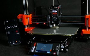 原装 Prusa MK4 打印小船视频 低于20分钟（带输入整形的 alpha 固件）