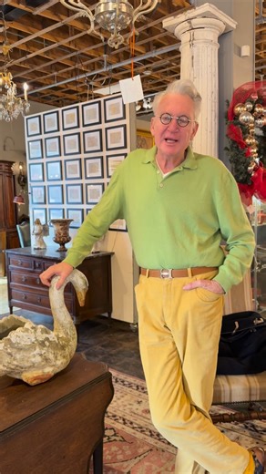 Swooning over swans (see what I did there?). I love these I also love how now we call it “cast stone” instead of concrete, marketing… lol.. for more information drop us a DM or come by the shop. | Michael Millard-Lowe Antiques