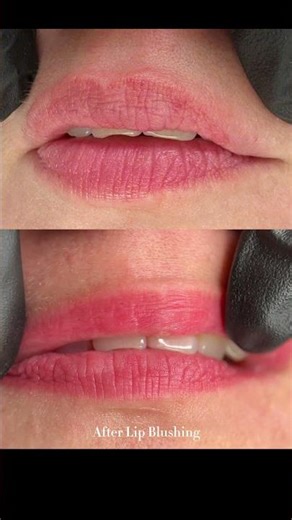 See How Lip Blushing Makes Lips Shine! - Lip Tint Auckland