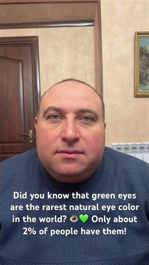 Did you know that green eyes are the rarest natural eye color in the world? 👁️💚 #arman #news