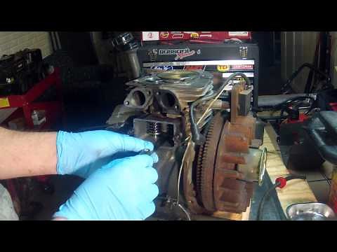Tecumseh HM80 Engine Part 5 - Valve Clearance check