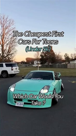 The Best First Cars For Under 5k