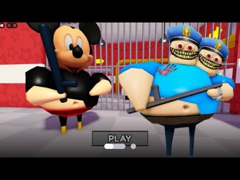 MICKEY MOUSE BARRY’S PRISON RUN! (obby)