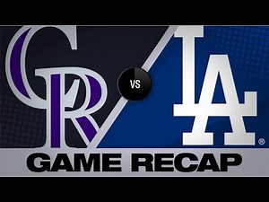 Homers power Dodgers in 16-9 victory | Rockies-Dodgers Game Highlights 9/2/19