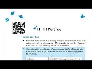 If I Were You | Class 9 English Beehive | Chapter 11