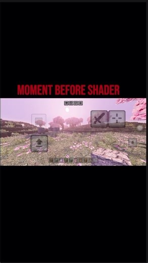 Ultra realistic shader mcpe #minecraft #mcpeshader #optifine #ytshorts #prizma #hypixel #lunac