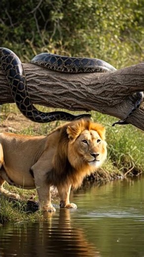 Python Vs Lion
