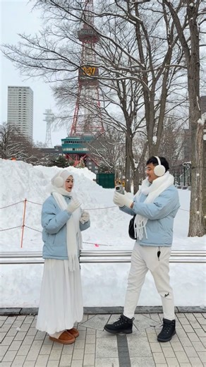 Abuzat Cheteh | She wasn’t happy when I took the photo. 😭🇯🇵❄️🥶 | Instagram