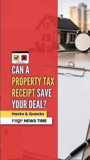 Property tax receipts- Importance, benefits & key facts
