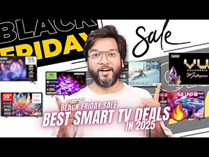 Best Smart TV Deals🔥| Amazon Black Friday Sale 2025 | Top 4K TVs at Lowest Prices!