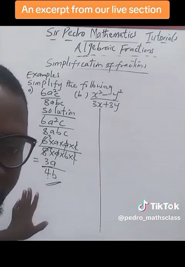 Sir Pedro MathsPhysics Academy on TikTok