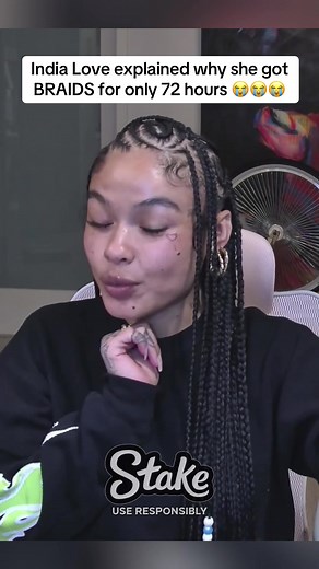 India Love Explains Her Braids for 72 Hours