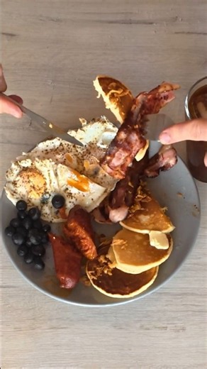 A Classic American Breakfast in 15 Minutes (Almost) #americanbreakfast