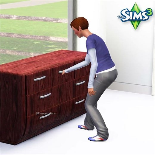 The Sims 3 - Changing Clothes Graphics #shorts