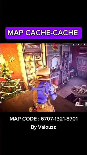 MAP CACHE-CACHE 🫣 By Valouzz 🍔 MAP CODE : 6707 - 1321 - 8701 🔥 #fortnite #map #fortniteshorts