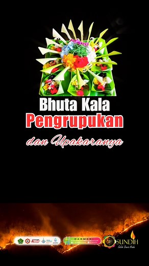 BANTEN BHUTA YAJNYA UNTUK RUMAH TANGGA DIHARI NGERUPUK Sebelum Nyepi umat Hindu menghaturkan upakara Bhuta Yadnya di setiap pekarangan rumah. Untuk upacara Bhuta Yadnya saat ngerupuk atau menjelang Nyepi dilaksakan di lebuh atau didepan pintu masuk pekarangan rumah. Banten yang dihaturkan dan Bhuta kalanya sebagai berikut: #upakara_pengrupukan #Bhutakala #bantennyepi #sundarigama | Penyuluh Agama Hindu Kota Bontang