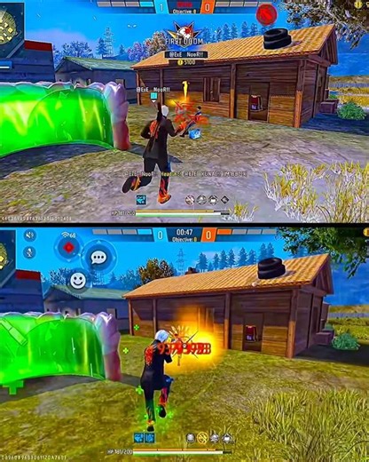OB POV Vs MY POV💀😉 #shorts #freefire