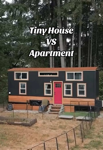 What would you choose tiny house living or apartment life? 🏡🏢 Eva shares what she enjoys about living in her tiny house on wheels versus renting an apartment. Her monthly housing expenses (THOW loan lot rent) are comparable to renting a one-bedroom apartment in the area. But her plan is to pay off her tiny home within 10 years, which will dramatically lower her living expenses. 👉 Tour her THOW: @Tiny House Expedition #tinyhouseliving #tinyhouseonwheels #tinyhomelove #tinyhomelife #tinyhomes