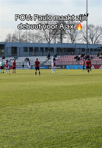 Paulo Da Silva maakt zijn debuut voor Ajax