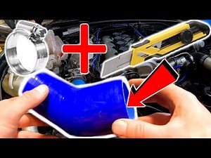 How To Cut Silicone Hose, the EASY way! MX5 Turbo High Mount Intercooler Boost Pipe Fitting