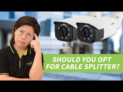 Can Cable Splitter be Used to Connect Two IP Cameras?