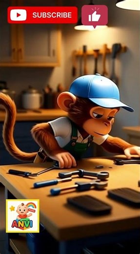 Engineer Monkey at Work 😂🐒 | Funny AI Video | When a Monkey Becomes an Engineer 😂 | Monkey Engineer