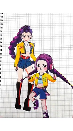 KPOP Demon Hunters 💕 Rumi And Baby Cute Stickers | DIY Shorts