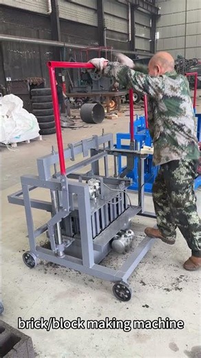 🚜🧱 Small Mobile Brick Making Machine Working On Site