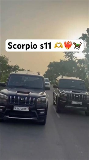 Mahindra Black Scorpio classic s11 🫶🐎 #mahindrascorpioclassic #automobile #shorts