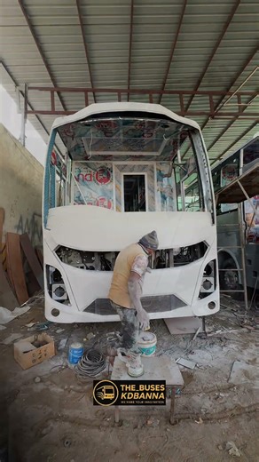 SLEEPAR BUSBODY MAKING IN INDIA #workshop#automobile#farming #busmodification#viral#shorts#india