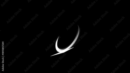 4k Fast anime sword slash with energy trail and impact sparks,twice hit Sword slash overlay, Anime Style Magic Sword Slash Impact VFX Overlay,Sword Slash Attack Effect with Particles on black screen