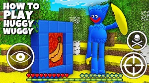 70K views · 1K reactions | Yep! - HOW TO PLAY HUGGY WUGGY BANANA WORLD in MINECRAFT vs SQUID GAME DOLL and FRIENDS MINIONS - Minecraft Write comments Subscribe  guys to the channel and like the video This channel contains the best compilations of minecraft videos by Scooby Craft ! | Craftee | Facebook