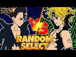 NO WAY HE'LL WIN!!! RANDOM SELECT PVP MATCHES!!! | Seven Deadly Sins: Grand Cross