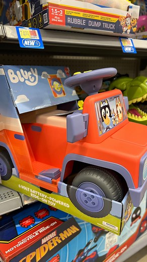 🩵 NEW Bluey Toys at Walmart! The ride-on toy is so adorable and is just $89. Makes a great gift! Link in bio to shop these toys! #walmart #bluey #toystagram | Walmart Gems
