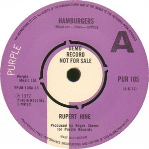 Rupert Hine - Hamburgers