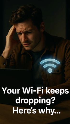 Your Wi-Fi Keeps Dropping? Here’s Why 🔧 #technology #tech #india