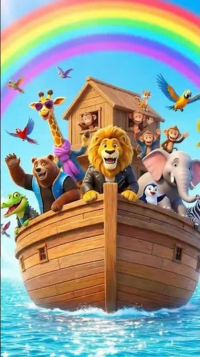 Animals Entered the Ark Two by Two! 🐘🦒 | Noah’s Ark (Part 3)